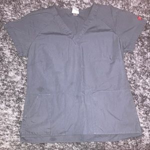 Dickies scrub shirt, color gray, woman’s size medium(could probably fit large)